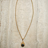 Fire w/ Black Onyx Necklace - cyclicalind