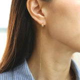 Ball Thread Earrings - cyclicalind