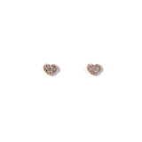 Sparkle Heart Studs