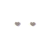 Sparkle Heart Studs