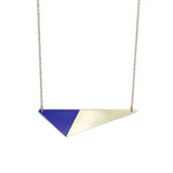 Triangle Colorblock Necklace