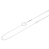 Asymmetrical Circle Necklace