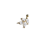 Branch Stud | 14K Gold