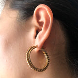 Twist Hoop Earrings