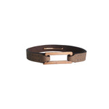Rectangle Leather Bracelet