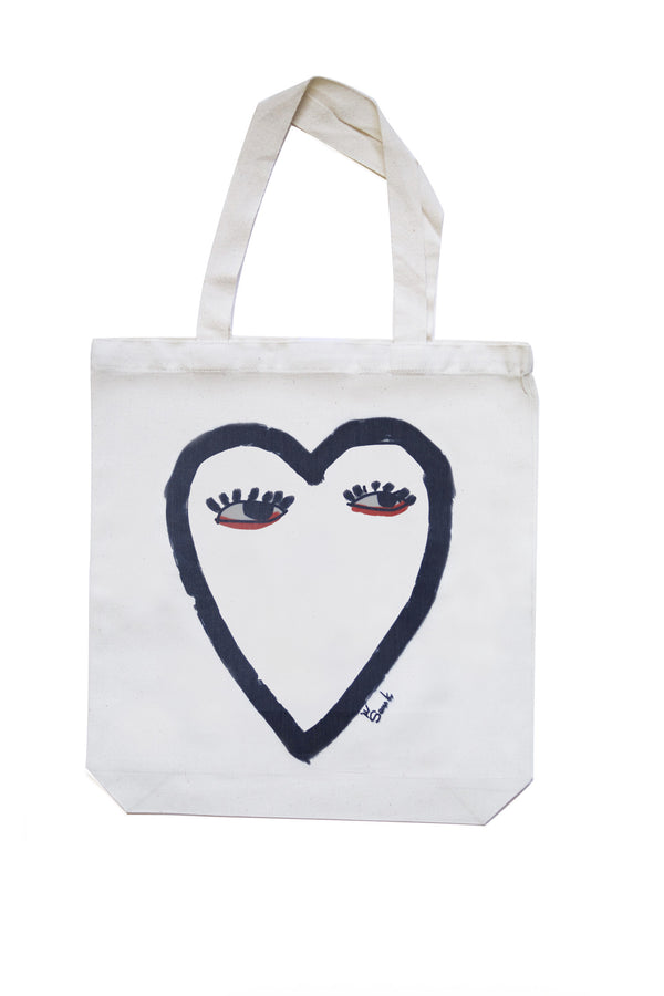 Heart Face Eco Bag