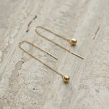 Ball Thread Earrings