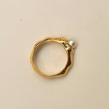Mini Pearl Chunky Ring