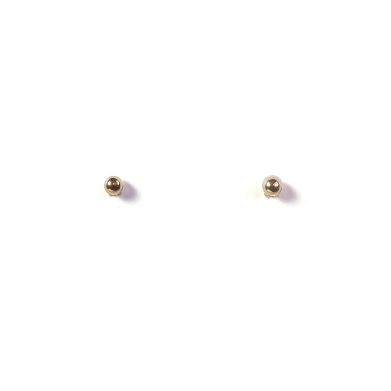 Small Gold Filled Ball Earrings