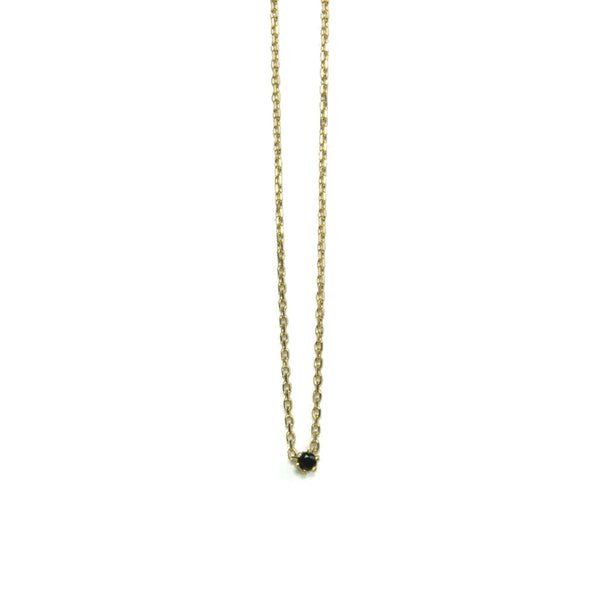 Swarovski Necklace - Gold/Black