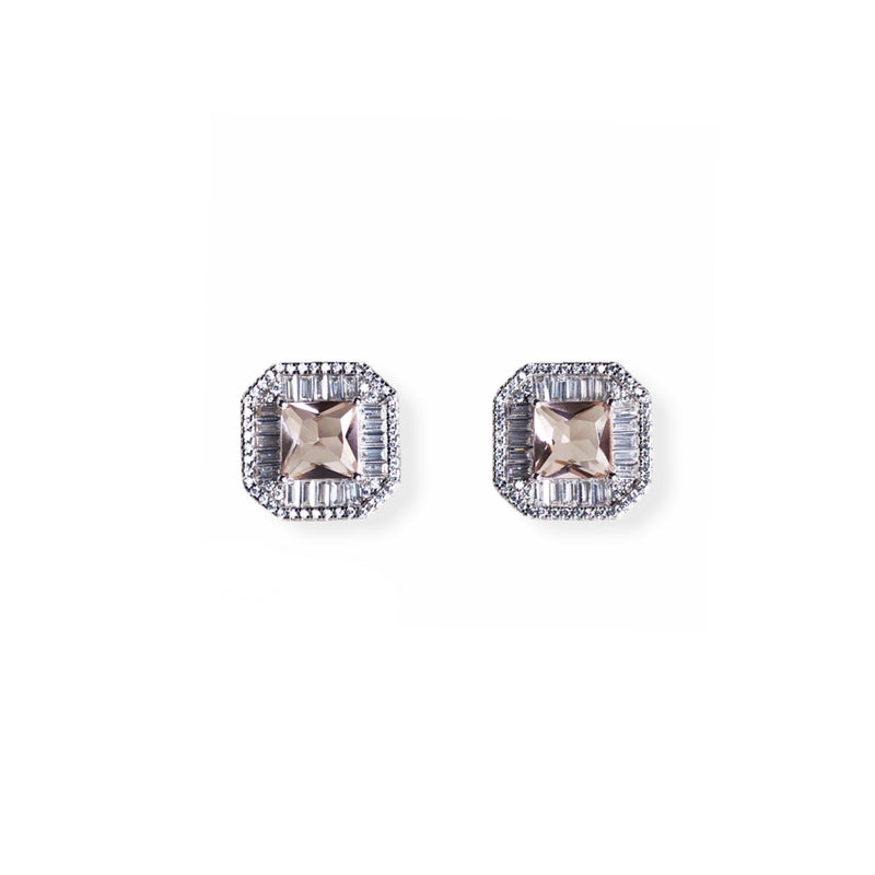 Square Jewel Earrings