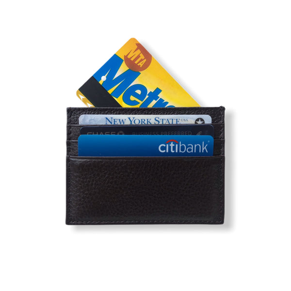 Classic Card Wallet | Dark Brown