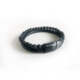 Bead and Leather Duo Bracelet