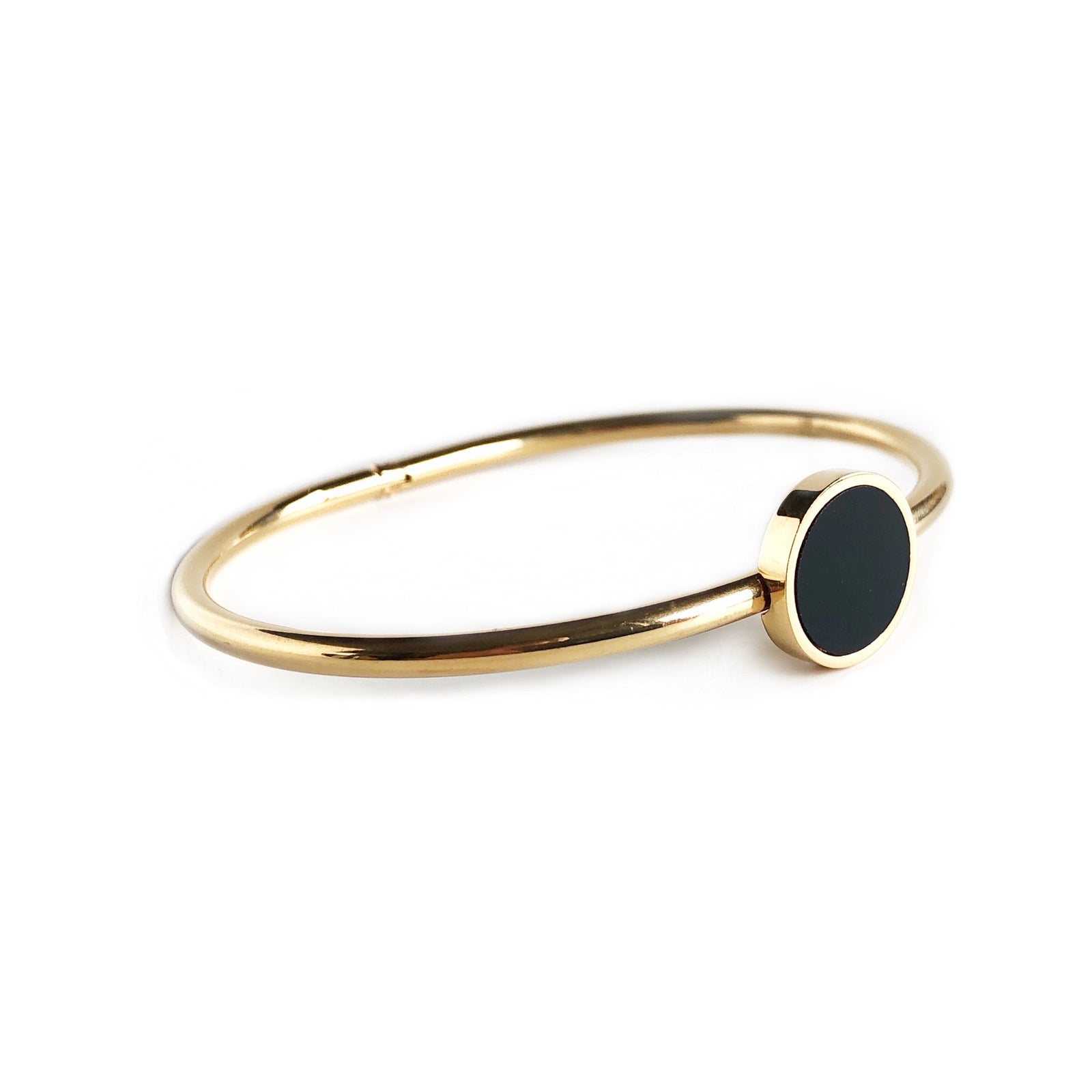 Troca Bangle sold - black circle